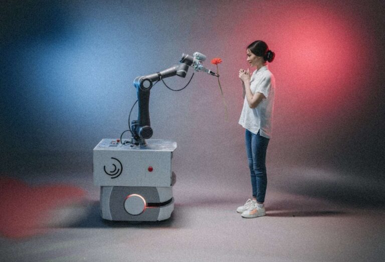 Um braço robótico 2D